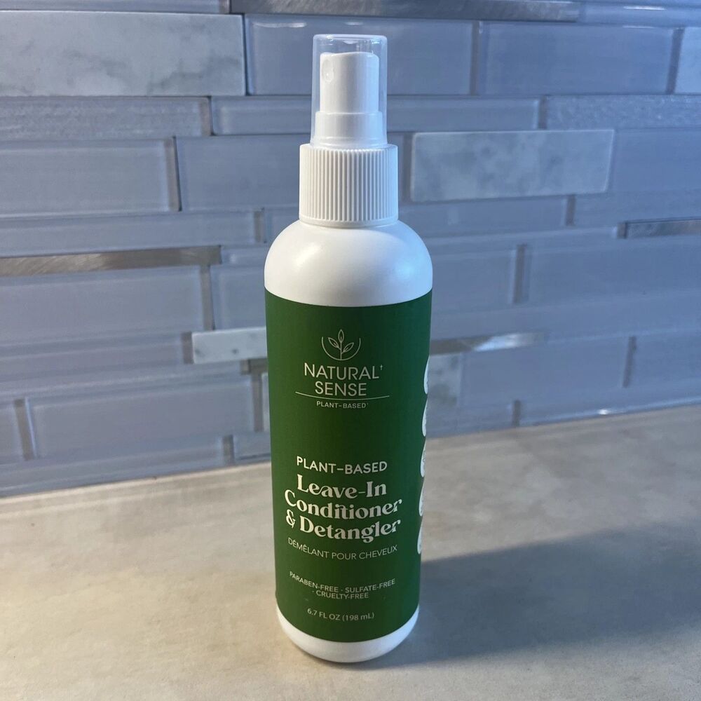 Natural Sense Plant-Based Leave-In Conditioner & Detangler 6.7oz Spray